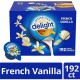 International Delight French Vanilla Liquid Creamer Singles - French Vanilla Flavor - 0.50 fl oz (15 mL) - 192/Carton