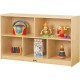 Jonti-Craft Low Single Mobile Storage Unit - 340 - 5 Compartment(s) - 29.5" Height x 48" Width x 15" Depth - Sturdy - Laminate -