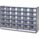 Jonti-Craft Rainbow Accents Toddler Single Storage - 30 Compartment(s) - 35.5" Height x 57.5" Width x 15" Depth - Laminated, Chi