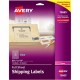 Avery Easy Peel Return Address Labels - Permanent Adhesive - Laser - Clear - Film - 1 / Sheet - 50 Total Sheets - 50 Total Label
