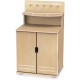 Jonti-Craft - TrueModern Play Kitchen Cupboard - 1 Each - Baltic - Anodized Aluminum