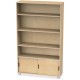 Jonti-Craft TrueModern Bookcase Storage - 4 Compartment(s) - 60" Height x 36" Width x 12" Depth - Adjustable Shelf, Durable - Ba