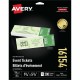 Avery Event Tickets with Tear-Away Stubs for Laser and Inkjet Printers, 1¾" x 5½" - 1 3/4" Width x 5 1/2" Length - Laser, Inkjet