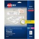 Avery Blank Tickets with Tear-Away Stubs - 1 3/4" Width x 5 1/2" Length - Laser, Inkjet - Matte White - 20 / Sheet - 1000 / Cart