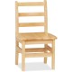 Jonti-Craft KYDZ Ladderback Chair - Maple - Solid Hardwood - 1 Each