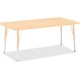 Jonti-Craft Berries Elementary Maple Top/Edge Rectangle Table - For - Table TopLaminated Rectangle, Maple Top - Four Leg Base - 