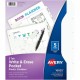 Avery Write & Erase Pocket Plastic Dividers - 5 x Divider(s) - 5 Write-on Tab(s) - 5 - 5 Tab(s)/Set - 9.3" Divider Width x 11.25