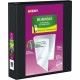 Avery Durable View Binder 2" , Slant D Rings, Black - 2" Binder Capacity - Letter - 8 1/2" x 11" Sheet Size - 530 Sheet Capacity