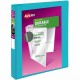 Avery Durable View 3 Ring Binder - 1" Binder Capacity - Letter - 8 1/2" x 11" Sheet Size - 250 Sheet Capacity - 3 x Slant Ring F