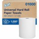 Scott Essential Universal High-Capacity Hard Roll Towels with Absorbency Pockets - 1 Ply - 8" x 1000 ft - 7.87" Roll Diameter - 