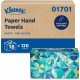 Kleenex Hand Towels with Premium Absorbency Pockets in a Pop-Up Box - 9" x 10.25" - White - Fiber - 120 Per Box - 18 / Carton
