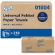 Scott Multifold Paper Towels with Absorbency Pockets - 9.20" x 9.40" - White - Paper - 250 Per Pack - 16 / Carton