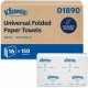 Kleenex Multi-Fold Paper Towels - 9.20" x 9.40" - White - 150 Per Pack - 16 / Carton