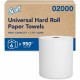 Scott Essential High-Capacity Hard Roll Towels - 1 Ply - 8" x 950 ft - White - Paper - 6 / Carton