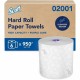 Scott Essential High Capacity Hard Roll Paper Towels with Absorbency Pockets - 8" x 950 ft - 1.75" Core - White - 6 / Carton