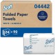 Scott Pro Slimfold Paper Towels - 7.50" x 11.60" - White - 90 Per Pack - 2160 / Carton