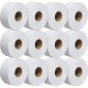 Scott JRT Jr Jumbo Roll Bath Tissue - 1 Ply - 3.55" x 2000 ft - White - Fiber - 12 / Carton