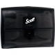 Scott Personal Seat Cover Dispenser - 13.3" Height x 17.5" Width x 2.3" Depth - Black - Key Lock - 1 Each