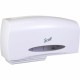 Scott Essential Coreless Jumbo Roll Toilet Paper Dispenser - Coreless Dispenser - 2 x Roll - 10.9" Height x 20.1" Width x 5.9" D