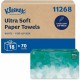 Kleenex Ultra Soft Hand Towels - 1 Ply - 9" x 10.50" - White - 70 Per Box - 18 / Carton