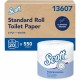 Scott Professional Standard Roll Toilet Paper with Elevated Design - 2 Ply - 4" x 4" - 550 Sheets/Roll - White - 20 / Carton