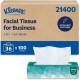 Kimberly-Clark Facial Tissue With Pop-Up Dispenser - 2 Ply - White - 100 Per Box - 36 / Carton