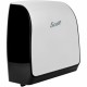 Scott Pro Manual Hard Roll Towel Dispenser - 1 - 9.2" Height x 12.7" Width x 16.4" Depth - Black - Quiet Operation - 1 Each