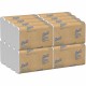 Scott Multifold Narrow Width Paper Towels with Absorbency Pockets - Multifold - 9.40" x 8" - 4000 Sheets - White - Fiber - 250 P
