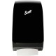 Scott Scott Scottfold Folded Towel Dispenser - 18.8" Height x 10.7" Width x 5.5" Depth - Black - Key Lock, Translucent, See-thro