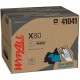 Wypall PowerClean X80 Heavy Duty Cloths - Brag Box - 11.10" x 16.80" - Blue - 160 Per Carton - 1 / Box