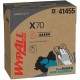Wypall PowerClean X70 Medium Duty Cloths - Pop-Up Box - 8.34" x 16.80" - White - Hydroknit - 100 Per Box - 100 / Box
