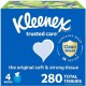 Kleenex Trusted Care Tissues - 2 Ply - 8.20" x 8.40" - White - 70 Per Box - 12 / Carton