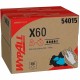 Wypall GeneralClean X60 Multi-Task Cleaning Cloths - Brag Box - 11.10" x 16.80" - White - Cloth - 236.0 Per Box - 1 / Carton