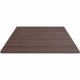 Lorell Hospitality/Conference Tabletop - 0.1" Edge, 36" x 36"1" - Band Edge - Finish: Espresso - White Table Top - Sturdy - For 