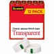 Scotch Transparent Tape - 3/4"W - 27.78 yd Length x 0.75" Width - 1" Core - Moisture Resistant, Stain Resistant, Long Lasting - 