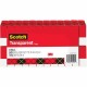 Scotch Transparent Tape - 3/4"W - 27.78 yd Length x 0.75" Width - 1" Core - Long Lasting, Moisture Resistant, Stain Resistant - 
