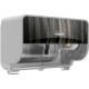 Kimberly-Clark Professional ICON Standard Roll Horizontal Toilet Paper Dispenser - Coreless - 2 x Roll - Warm Marble - Refillabl