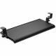 Kensington SmartFit Clamp-On Keyboard Drawer - 13.3" Height x 32.4" Width - Black - 1 - TAA Compliant