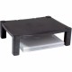 Kantek Single Platform Adjustable Monitor Stand - 60 lb Load Capacity - Flat Panel Display Type Supported - 6" Width x 13" Depth