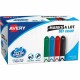 Avery Pen-Style Dry Erase Markers - Bullet Marker Point Style - Black, Red, Blue, Green - 24 / Box