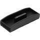 CLI Magnetic Whiteboard Eraser - 2" Width x 5" Length - Used as Mark Remover - Built-in Marker Storage, Magnetic - Black - 1Each