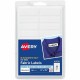 Avery No-Iron Fabric Labels - Permanent Adhesive - Rectangle - White - Film - 18 / Sheet - 54 Total Sheets - 972 Total Label(s) 