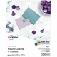 Avery Multipurpose Label - - Width3/4" Diameter - Permanent Adhesive - Round - Laser, Inkjet - White - Paper - 80 / Sheet - 10 T