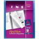 Avery 47697 Letter Organizer Folder - Letter - 8.5" x 11" - 150 Sheet - 24 / Carton - Light Blue, Light Gray