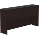 Lorell Essentials Series Stack-on Hutch - 72" x 15" x 36" Hutch - 4 Door(s) - Finish: Espresso