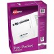 Avery Letter Pocket Folder - 8 1/2" x 11" - 40 Sheet Capacity - 2 Internal Pocket(s) - Embossed Paper - White - 125 / Carton