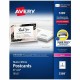 Avery(R) Printable Postcards with Sure Feed Technology, 4" x 6" , White, 100 Blank Postcards for Laser Printers (5389) - 97 Brig