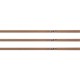 Lorell Cork Strip Bulletin Bars - 18" Width - Cork Surface - Self-healing, Fade Resistant, Self-sealing - Anodized Aluminum Fram