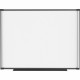 Lorell Magnetic Dry-erase Board - 48" (4 ft) Width x 36" (3 ft) Height - Aluminum Steel Frame - Rectangle - Magnetic - Marker Tr