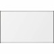 Lorell Dry-Erase Marker Board - 48" (4 ft) Width x 36" (3 ft) Height - Porcelain Enameled Steel Surface - Satin Aluminum Frame -